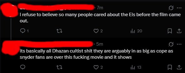 There truly is a limit to this kind of excuse because what the fuck do you mean you refuse to believe people cared about SUPERMAN’S PARENTS????????