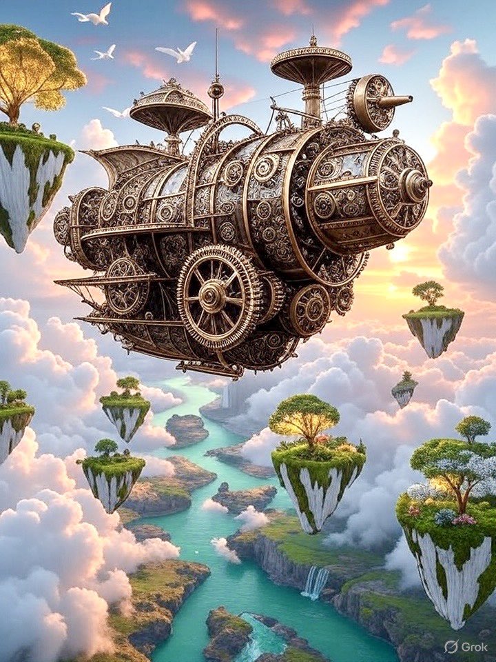 morurobo's tweet photo. 爽やかな風を切って、今日も生きる
#flyingship #空飛ぶ船 https://t.co/fvTBwWje0j