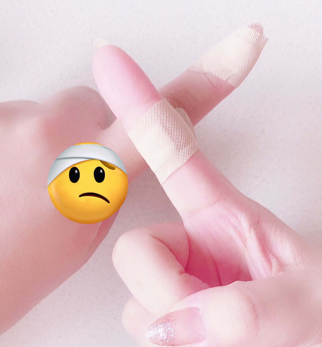 最近、人差し指だけ弱いよ