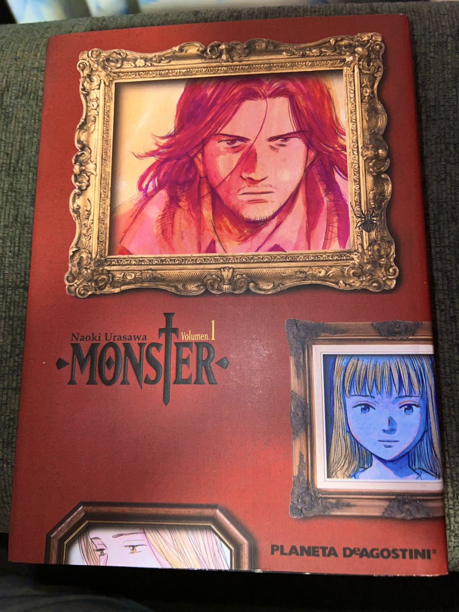 Empezamos el primer tomo de Monster, uno de los mejores mangas que he leído en mi vida.  #Monster #Naokiurasawa
