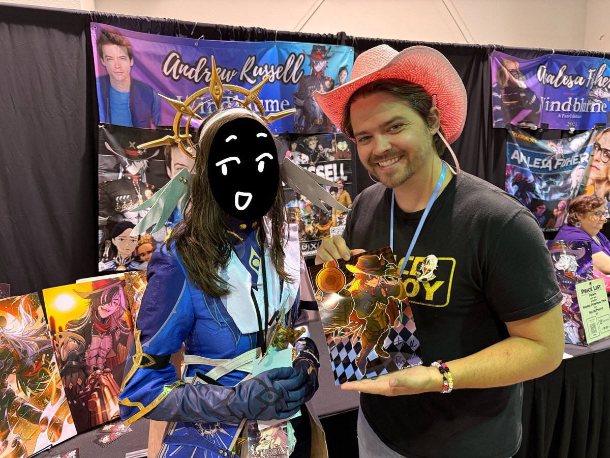🌠👻 Scuff Crew Doodles🤖🦋 (@timelyscuffcrew) on Twitter photo back from (most of) windblume!!! (going back for oomfs panel lol) but i got my print signed by <a href="/imAndrewRussell/">Andrew James Russell</a> !!!! tysm you son of a nice lady 🔥🤠🔥!!! back from (most of) windblume!!! (going back for oomfs panel lol) but i got my print signed by <a href="/imAndrewRussell/">Andrew James Russell</a> !!!! tysm you son of a nice lady 🔥🤠🔥!!!