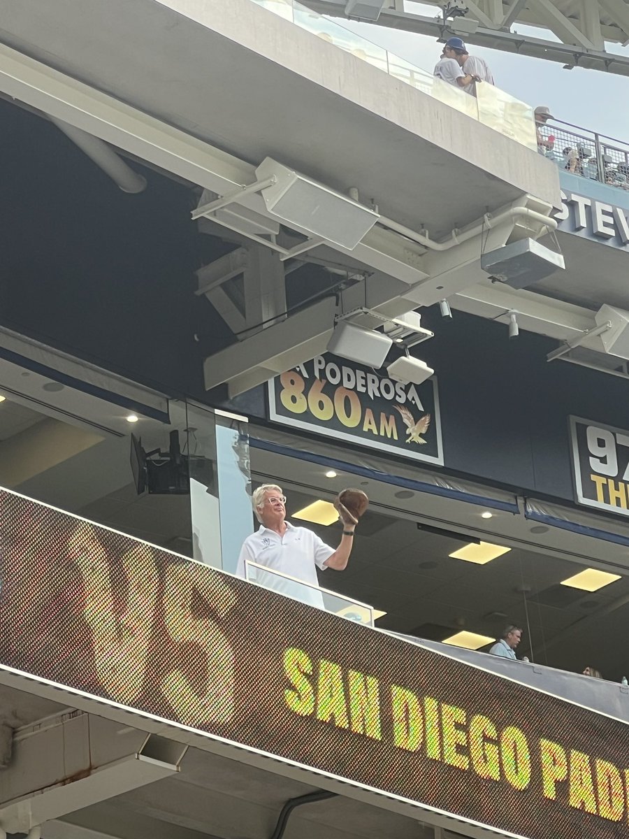 Row 2 on aisle between home and first. Foul ball likelihood 12%. ⁦<a href="/DonOrsillo/">Don Orsillo</a>⁩ ⁦<a href="/Padres/">San Diego Padres</a>⁩