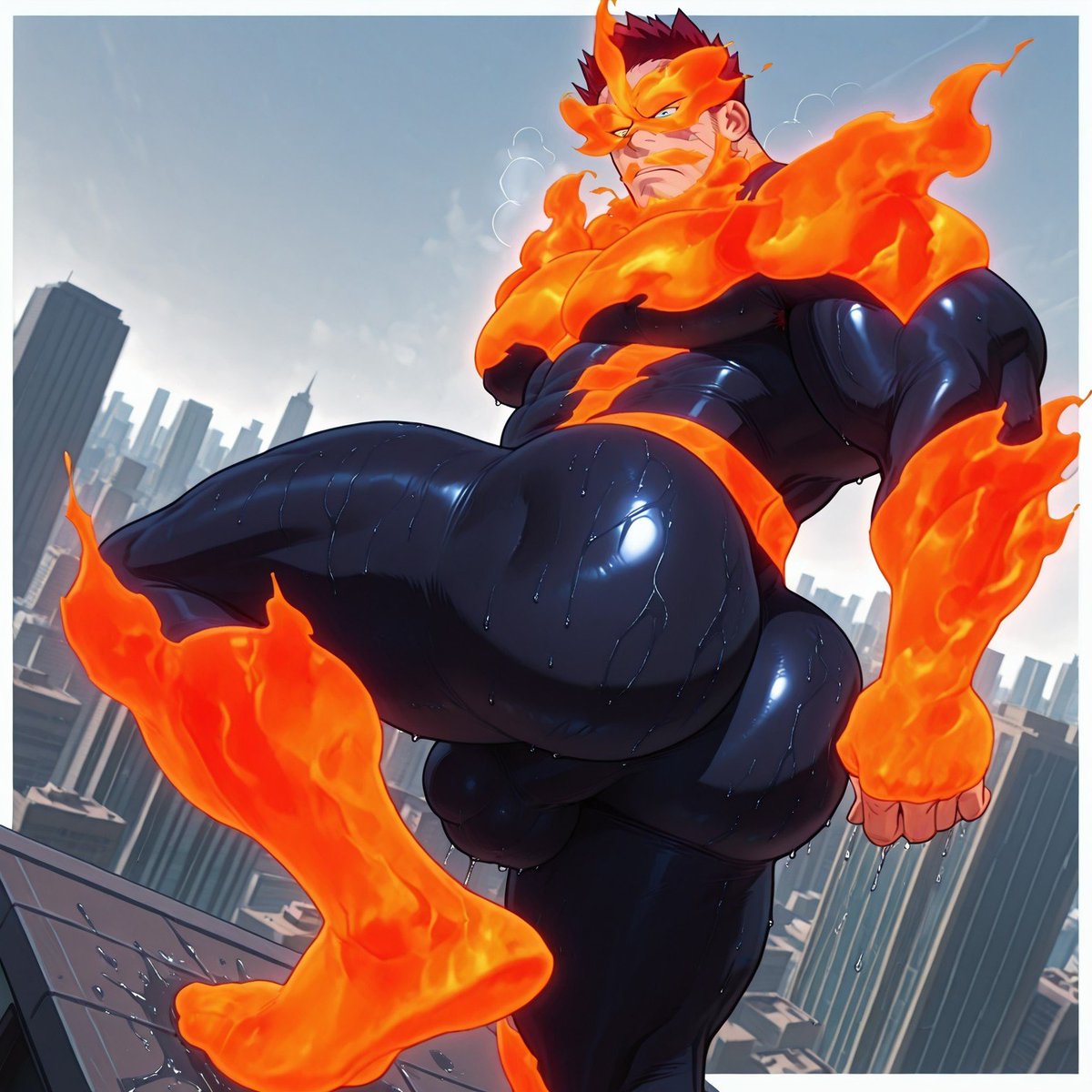 "Ah~ Estoy todo sudado y se hace tarde debería volver a casa... O se te ocurre una idea mejor?~"

#Bara #findom #Endeavor #cashpig