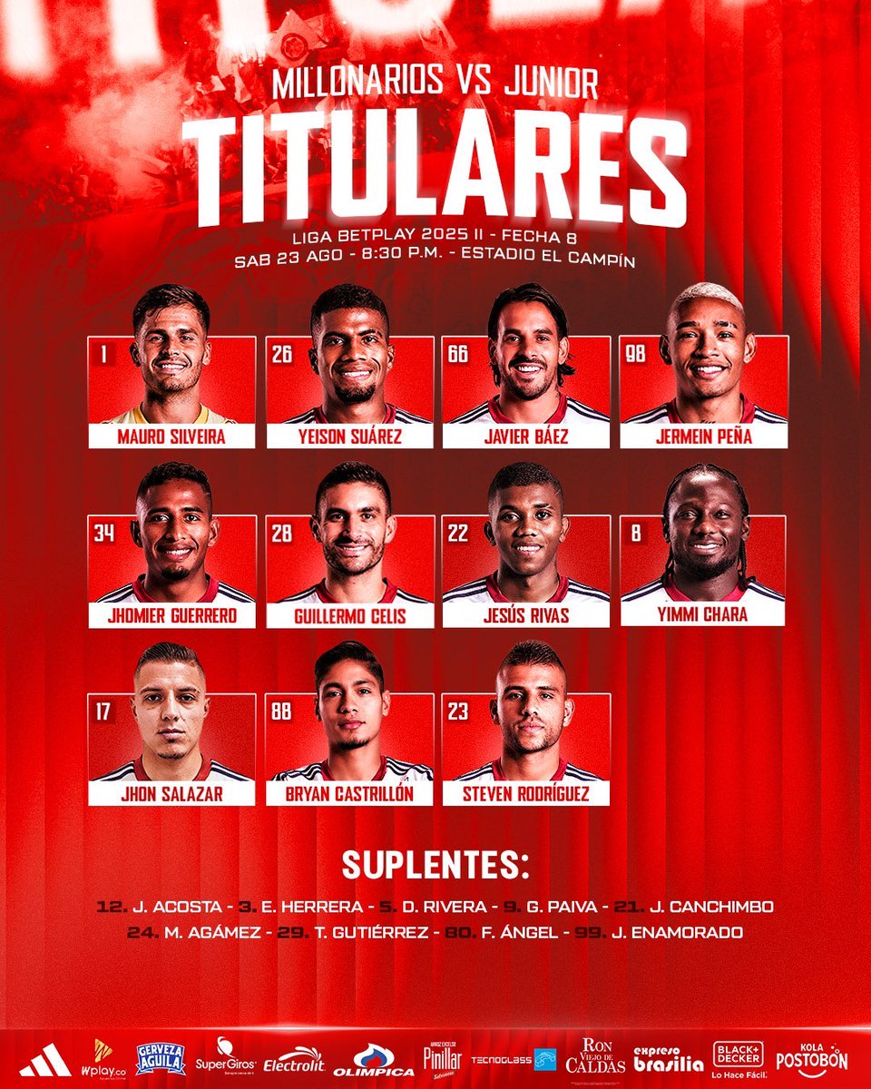 CONFIRMADA LA TITULAR DE JUNIOR