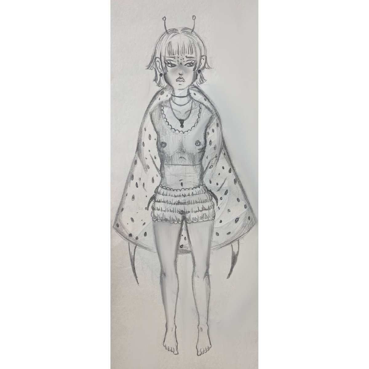 mona_xina_art's tweet image. 20. Poli Polilla/ 23 de Agosto 2025/ #sketchbookvirtual