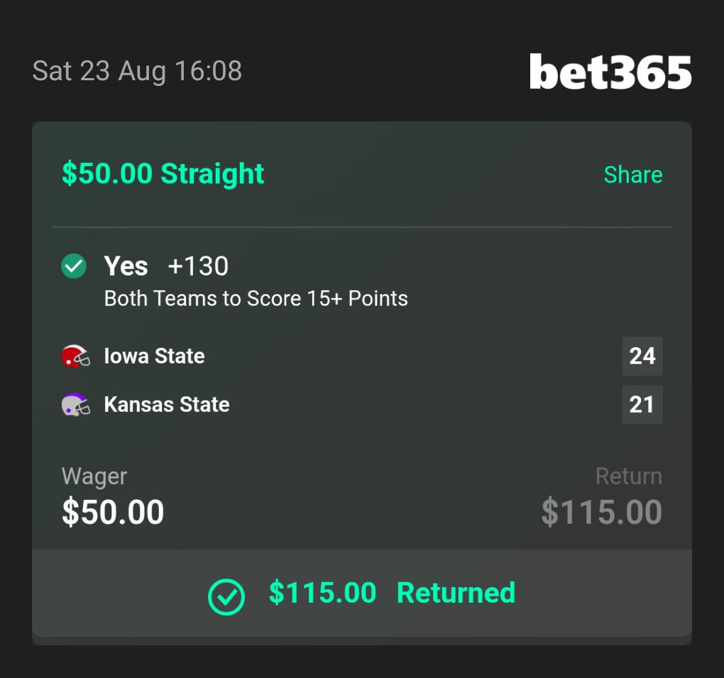 1/1  Let's have a season 🏈