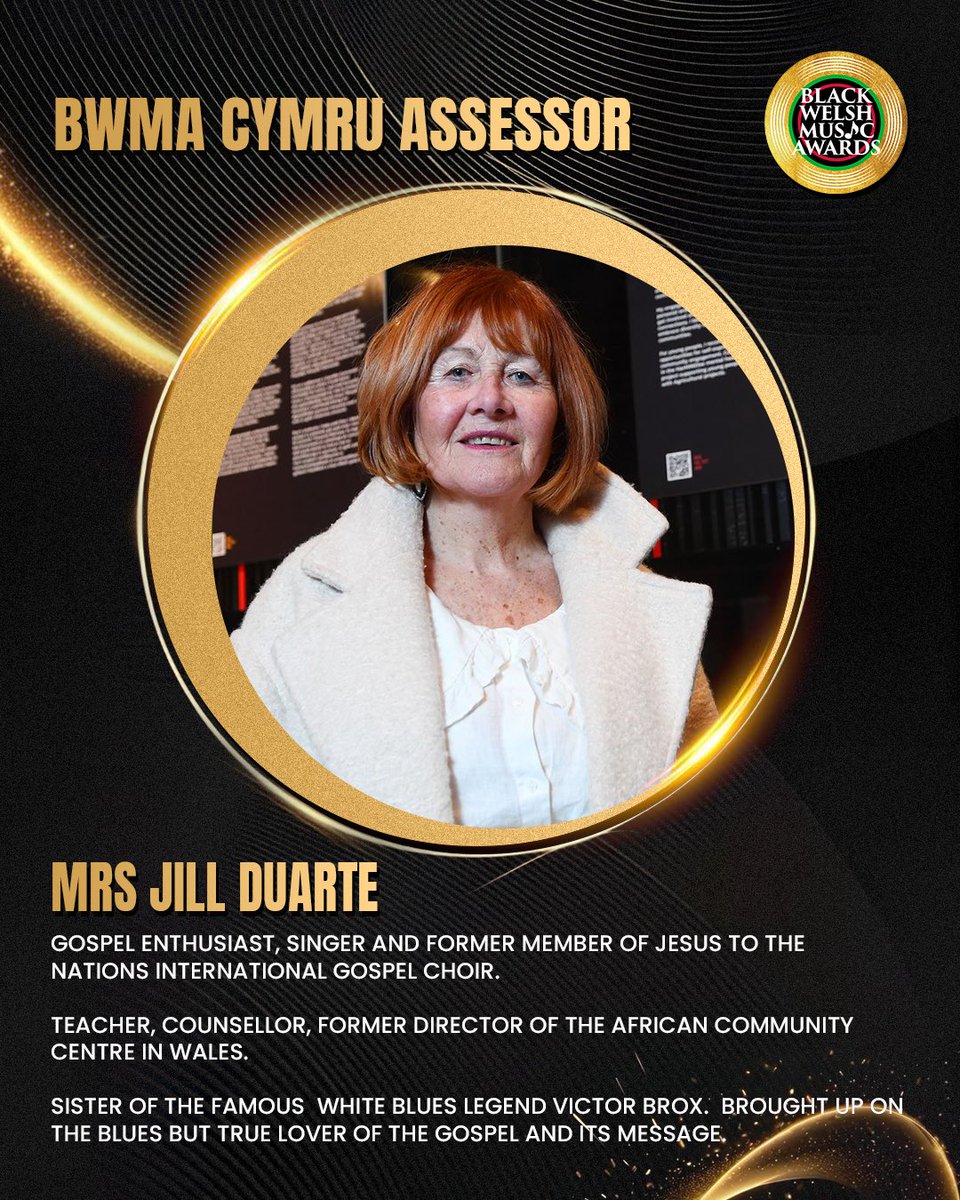Black Welsh Music Awards (@bwmawales) on Twitter photo Meet our Gospel Category Assessors for Black Welsh Music Awards, chaired by <a href="/glowreeyah/">GLOWREEYAH BRAIMAH</a>. She is working with #LanreShunobi & #JillDuarte who have a wealth of experience in this genre. Announcements of shortlisted nominees will be released on 25th August 2025. #BWMA <a href="/CreativeWales/">Creative Wales</a> Meet our Gospel Category Assessors for Black Welsh Music Awards, chaired by <a href="/glowreeyah/">GLOWREEYAH BRAIMAH</a>. She is working with #LanreShunobi & #JillDuarte who have a wealth of experience in this genre. Announcements of shortlisted nominees will be released on 25th August 2025. #BWMA <a href="/CreativeWales/">Creative Wales</a>