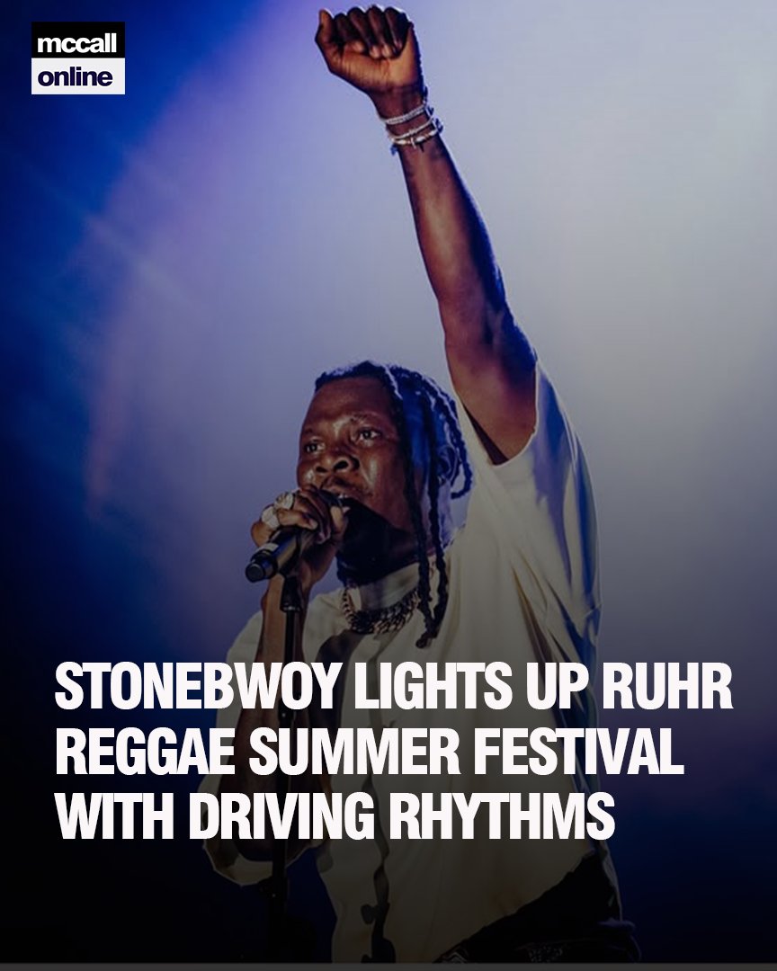 McCall Kwadzo (@mccallkwadzo) on Twitter photo 🇬🇭🇩🇪 On August 22, 2025, the AfroDancehall Originator <a href="/stonebwoy/">THE TORCHER</a> brought pure fire to #RuhrReggaeSummer Festival in Germany! For his third trip to Germany in just two months, 1GAD delivered a powerhouse debut at the festival, thrilling fans with reggae and dancehall classics. 🇬🇭🇩🇪 On August 22, 2025, the AfroDancehall Originator <a href="/stonebwoy/">THE TORCHER</a> brought pure fire to #RuhrReggaeSummer Festival in Germany! For his third trip to Germany in just two months, 1GAD delivered a powerhouse debut at the festival, thrilling fans with reggae and dancehall classics.