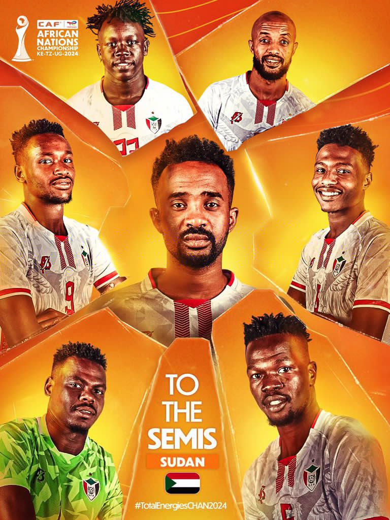 مبروك يا صقور الجديان.. تأهلتم بشرف وأثبتّم إنو السودان دايماً قدّام بس 💪🏽✨

$