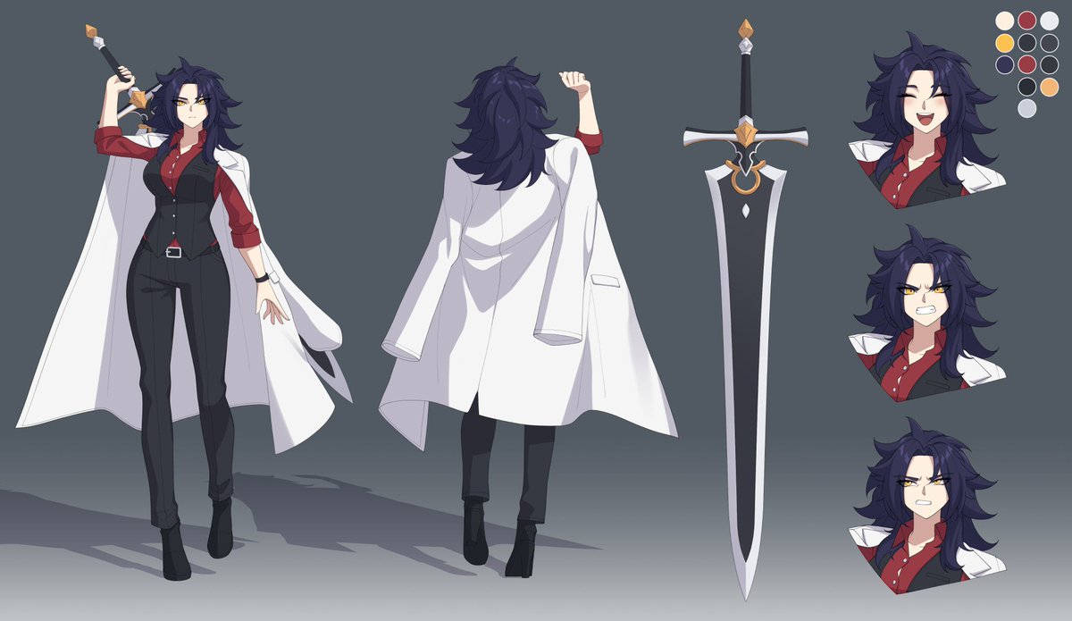 New OC! Dr. Seraphine Ashford! Made but the wonderful <a href="/m_riidi/">Riidi</a> !