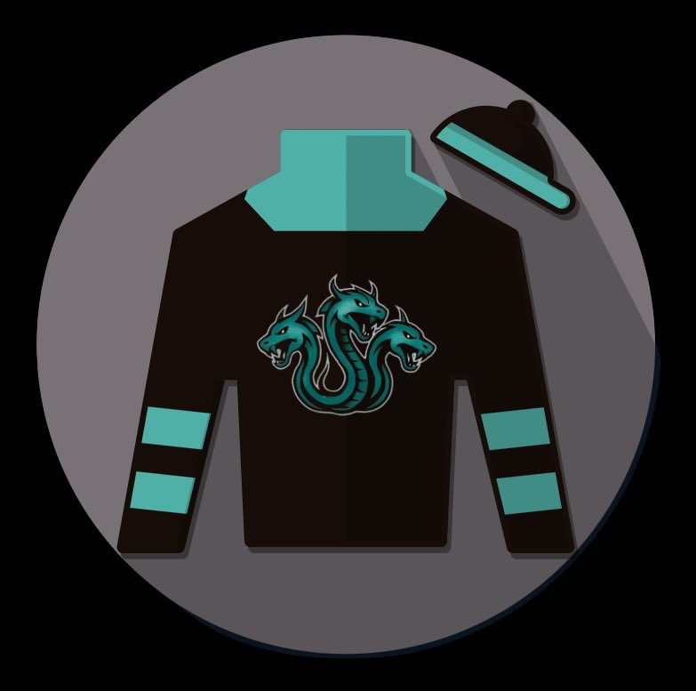 md (@mds_044) on Twitter photo Had to rebrand for Season 32 of <a href="/photofinishgame/">Photo Finish™ LIVE 🌹 🐎 Virtual Horse Racing</a>. Here is the name and silks…
Hydra Legion Racing Had to rebrand for Season 32 of <a href="/photofinishgame/">Photo Finish™ LIVE 🌹 🐎 Virtual Horse Racing</a>. Here is the name and silks…
Hydra Legion Racing