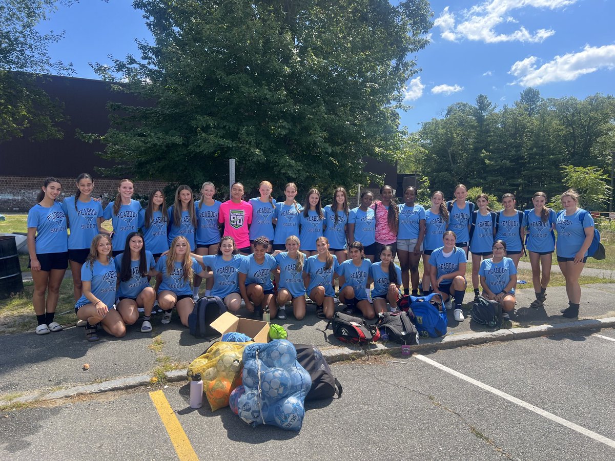 ⚽️Peabody Girls Soccer headed to Hingham for a preseason scrimmage!
Good luck!
GO TANNERS!
💪😁👍