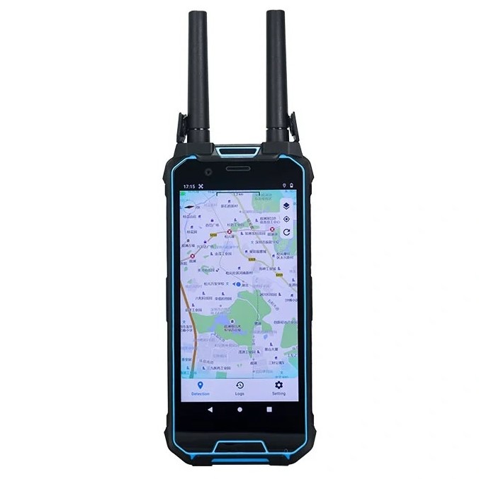 FPV Drone Detector and Handheld UAV Locator with Frequency Range 600mhz ozrobotics.com/shop/portable-…