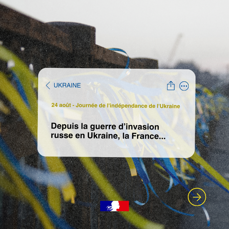 francediplo's tweet photo. 🇺🇦 24 août | À l’occasion de la Journée de l’indépendance de l’#Ukraine, retour sur 5 principes clés de l’action diplomatique 🇫🇷 👇

#StandWithUkraine
#StandForFreedom

@jnbarrot @benjaminhaddad @FranceenUkraine