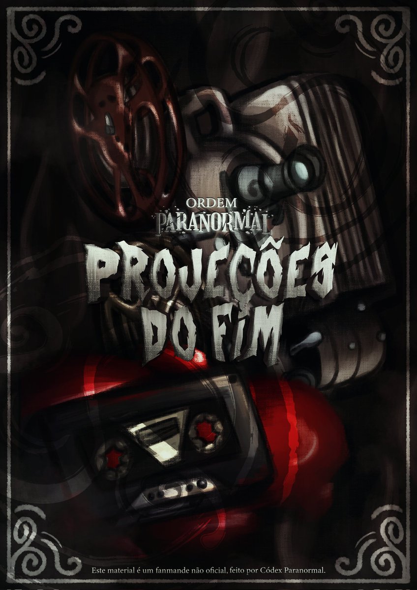 CodexMissoes's tweet image. 📽️ PROJEÇÕES DO FIM
Missão pronta de RPG no sistema de Ordem Paranormal (Fanmade)
Tudo que você precisa saber!

🎨 146 conteúdos artísticos exclusivos totais: PDF, mapas, evidências, tokens, trilhas sonoras e dublagem!
🔎 Amostra grátis no fim da thread
#OrdemParanormal #RPG