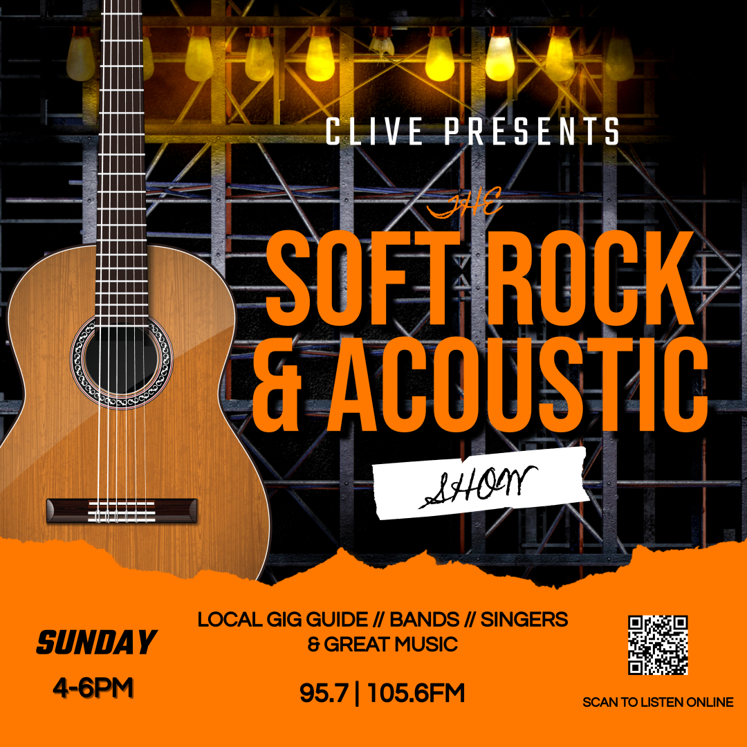 dean_radio's tweet image. 🎸✨ Sun 4pm = 2hrs of soft rock &amp;amp; acoustic gems with Clive!

🎶 The Who, Elvis Costello, Buggles, Jean Michel Jarre &amp;amp; more

🎤 Local singer Ashleigh joins us

📅 Busy gig guide + Ian Bruce track

Perfect Sunday vibes – don’t miss it!

#DeanRadio #SundayShow #LocalMusicians