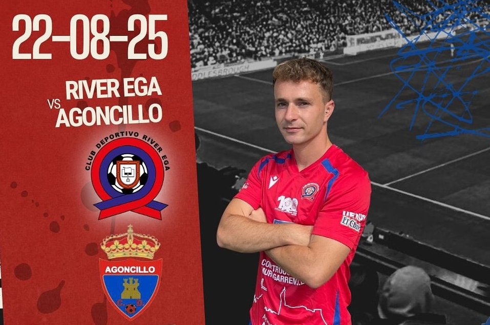 Ayer nuestro primer equipo jugó otro partido amistoso. 
<a href="/CDRiverEga1925/">@CDRiverEga</a> 2
<a href="/CD_Agoncillo/">CD_Agoncillo</a> 2
Buen test ante un 3a RFEF.
Agradecemos al equipo avionero su visita y les deseamos mucha suerte de cara a la temporada 25/26 🫂.