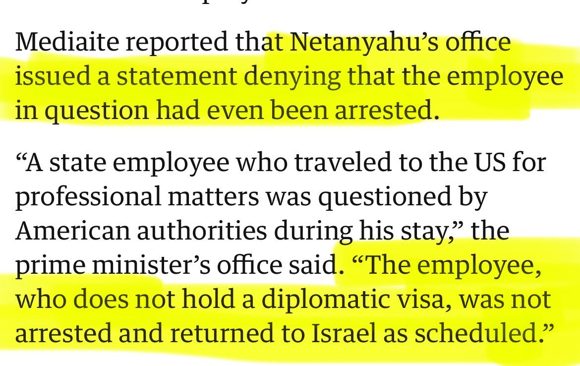 Netanyahu is denying this whole thing happened, which means he will almost certainly not be extradited

We give Israel $3.8B annually and when their govt officials come here and try to molest kids, they deny it and don't extradite them back.

Cut foreign aid to Israel ASAP