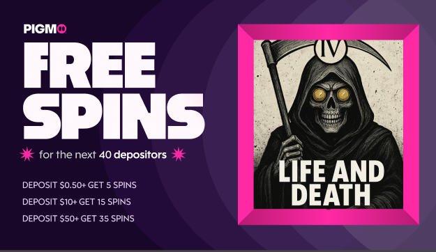 FREE SPINS ALERT 🚨 
🎁 Deposit $0.50+ get 5 spins
🎁 Deposit $10+ get 15 spins
🎁 Deposit $50+ get 35 spins
🔁 + $SOL addy for $ to play