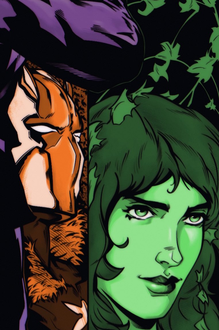 leonially's tweet image. closeups of Poison Ivy and Killer Moth from Legion of Doom art

#Batman #dccomics #Poisonlvy #KillerMoth #ComicArt