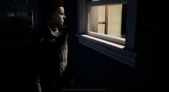 HalloweenFans2's tweet photo. New shot of Michael Myers stalking in Halloween: The Game #halloweengame #Halloween https://t.co/V2cBIe769r