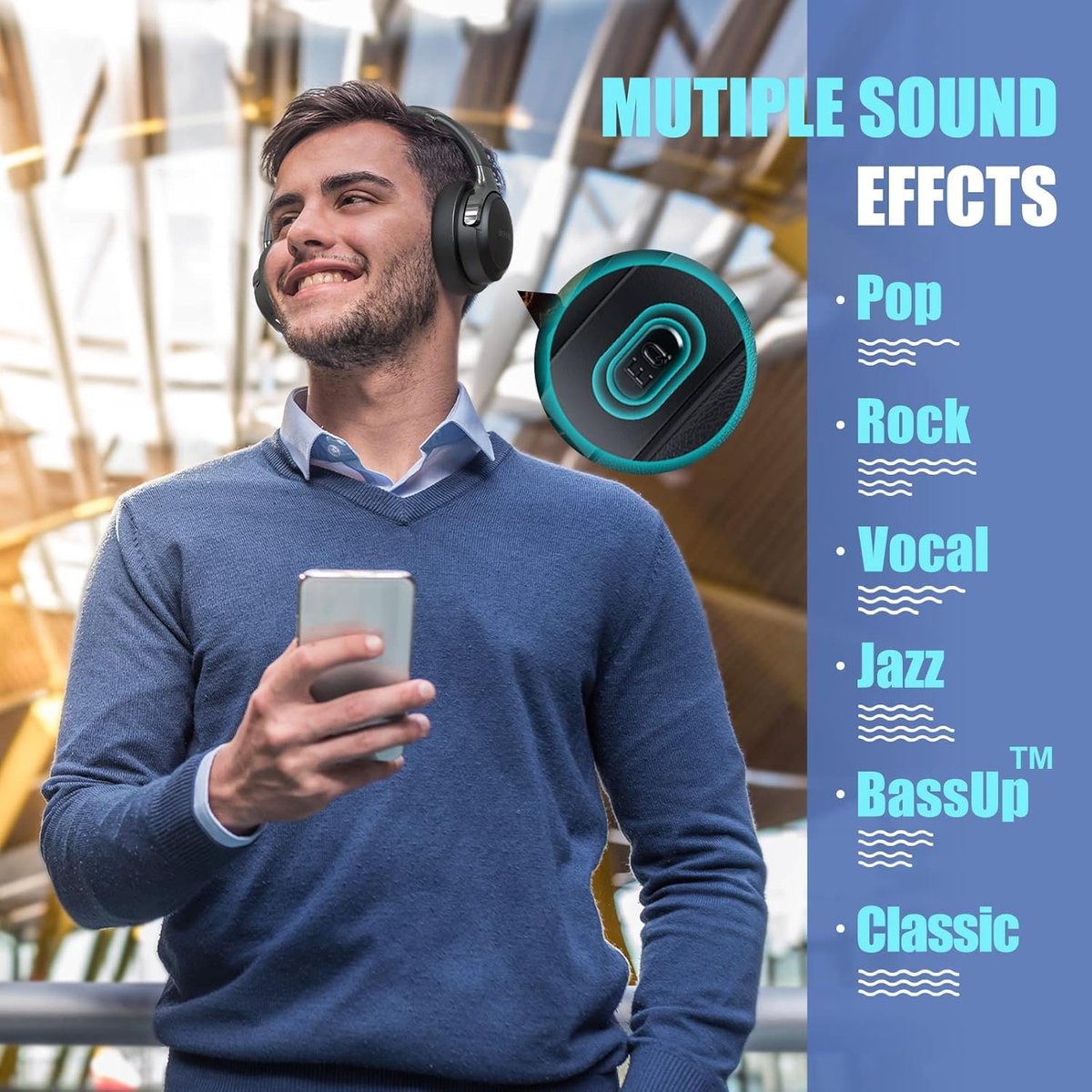 LiterarysInk's tweet image. 🎧 Non-stop music all day!
 BERIBES Bluetooth Headphones offer 65H playtime, 6 EQ modes, HiFi stereo, and deep bass — foldable, lightweight, perfect for home, office, or on the go.
👉 amzn.to/4fSO0fd
#WirelessHeadphones #BERIBES #HiFiSound #TechDeals #MusicLovers