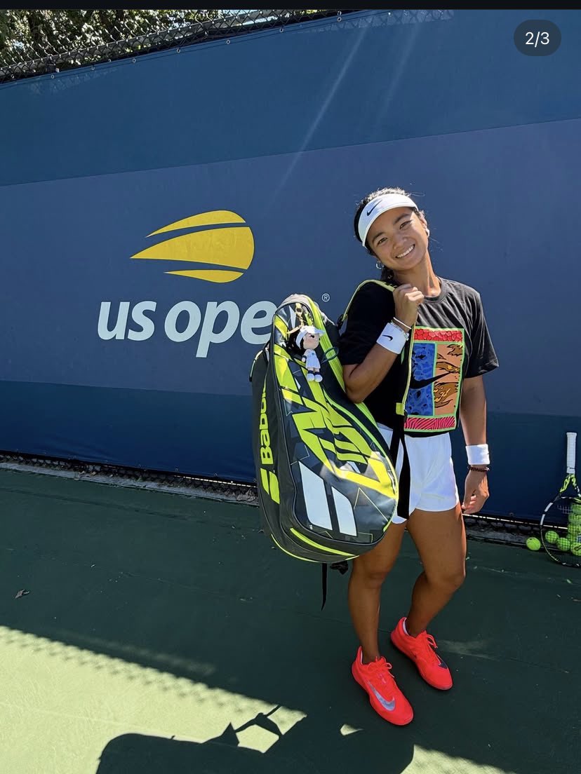 burgmarce's tweet photo. LOOK: PH Tennis Star Alex Eala shares her snapshot with mini-me doll in US Open 
“My mini-me is ready for the US Open!,” Eala said on Instagram. She is set to face Denmark’s Clara Tauson in the women's singles opening round on August 24, 2025, Sunday, 18:40 NY time. 
@tfcnglobal https://t.co/2fNuVUBUMX