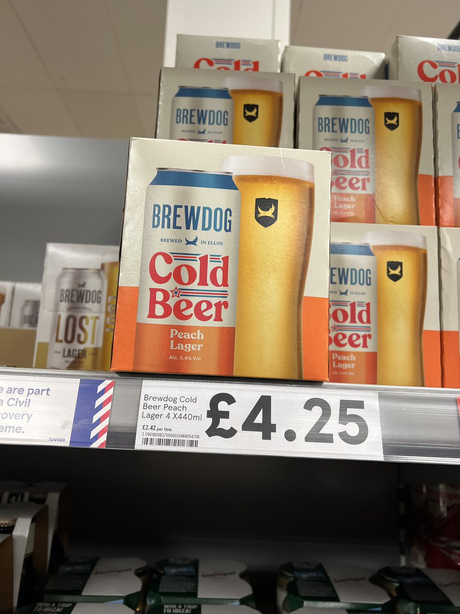 Perhaps <a href="/BrewDog/">BrewDog</a> falling on hard times has something to do with their pivot from making beer to making alcopops 🤦‍♂️🤦‍♂️😬