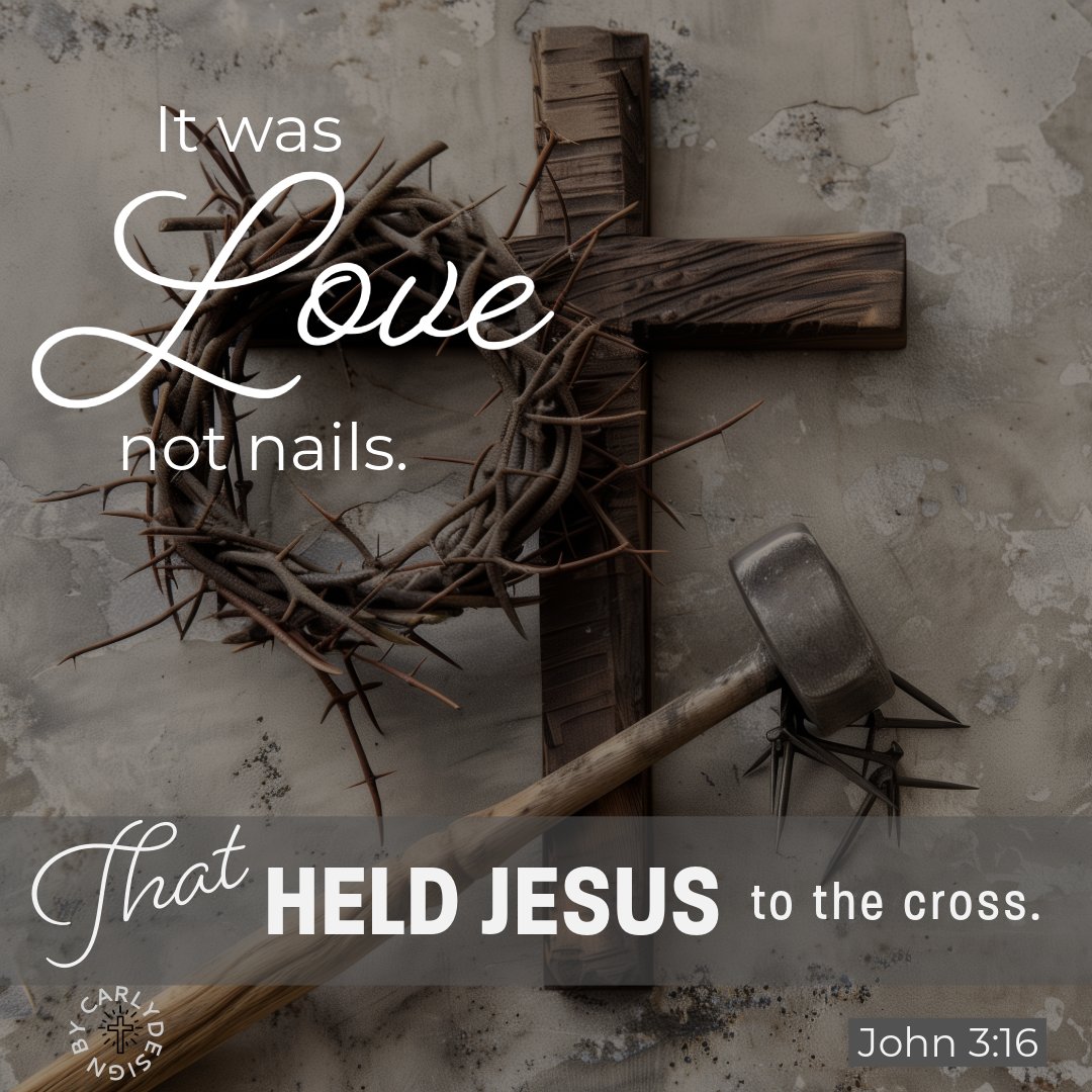 Just_Carly_'s tweet image. “For God so loved the world, that He gave His only begotten Son, that whosoever believeth in Him should not perish, but have everlasting life.”

John 3:16 (KJV) ❤️