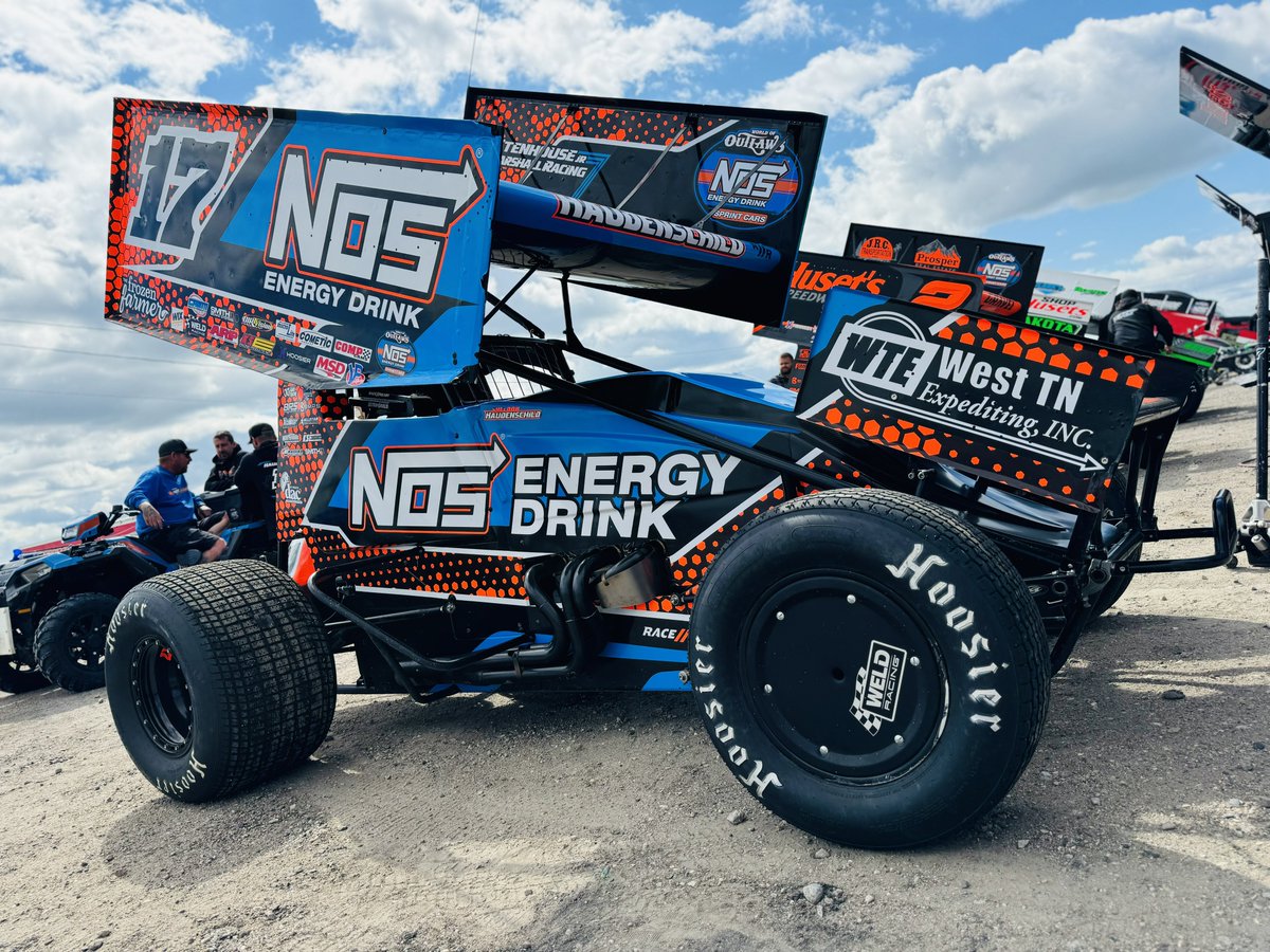 World of Outlaws (@worldofoutlaws) on Twitter photo The most recent <a href="/RRVSpeedway/">Red River Valley Speedway</a> winner entering tonight is <a href="/Haudenschild_17/">Sheldon Haudenschild</a>!
He broke through for his first victory at the North Dakota dirt track in May.
Haudenschild owns an average finish of 4.3 in his last 6 races here in the <a href="/SJMRacing17/">Stenhouse Jr. / Marshall Racing</a>/<a href="/NosEnergyDrink/">NOS Energy Drink</a> #17. The most recent <a href="/RRVSpeedway/">Red River Valley Speedway</a> winner entering tonight is <a href="/Haudenschild_17/">Sheldon Haudenschild</a>!
He broke through for his first victory at the North Dakota dirt track in May.
Haudenschild owns an average finish of 4.3 in his last 6 races here in the <a href="/SJMRacing17/">Stenhouse Jr. / Marshall Racing</a>/<a href="/NosEnergyDrink/">NOS Energy Drink</a> #17.