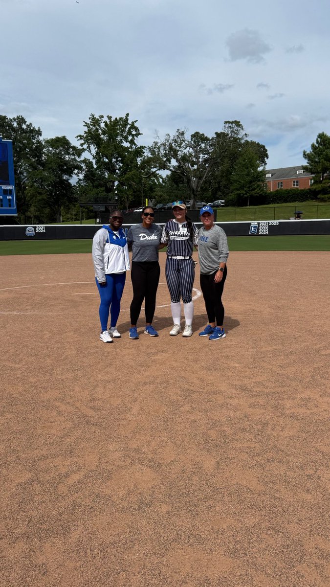 Thank you so much <a href="/DukeSOFTBALL/">Duke Softball</a> for another great camp! I learned so many things and can’t wait to be back! <a href="/oliviaadyan/">“Coach Liv” Olivia Watkins</a> <a href="/DukeCoachYoung/">Marissa Young</a> <a href="/Vascrappers/">Va Scrappers</a>