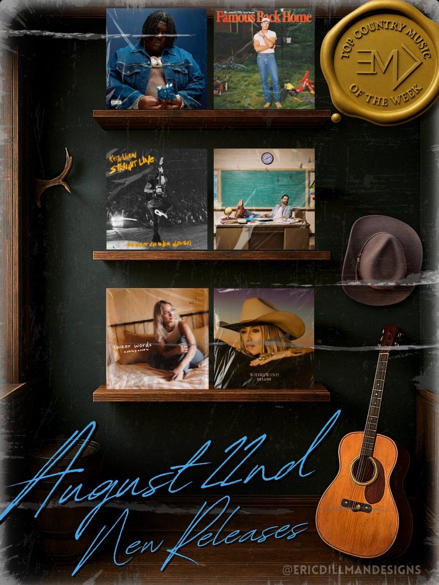 EricDillmanDzn's tweet image. Because the Country Music Content does the best for me. Putting the top New music that I talk about on Off Topic here for you. 
@russelled @greygoosex25 @KeithUrban 
I’ll talk more about it in Off Topic this week. 
#countrymusic