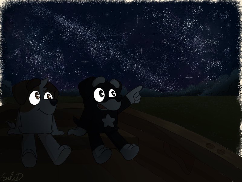 Stargazers 💫

request by <a href="/plush_64/">Plush King 64</a> 🤩
#Bluey #blueytwt #blueyfanart #jack