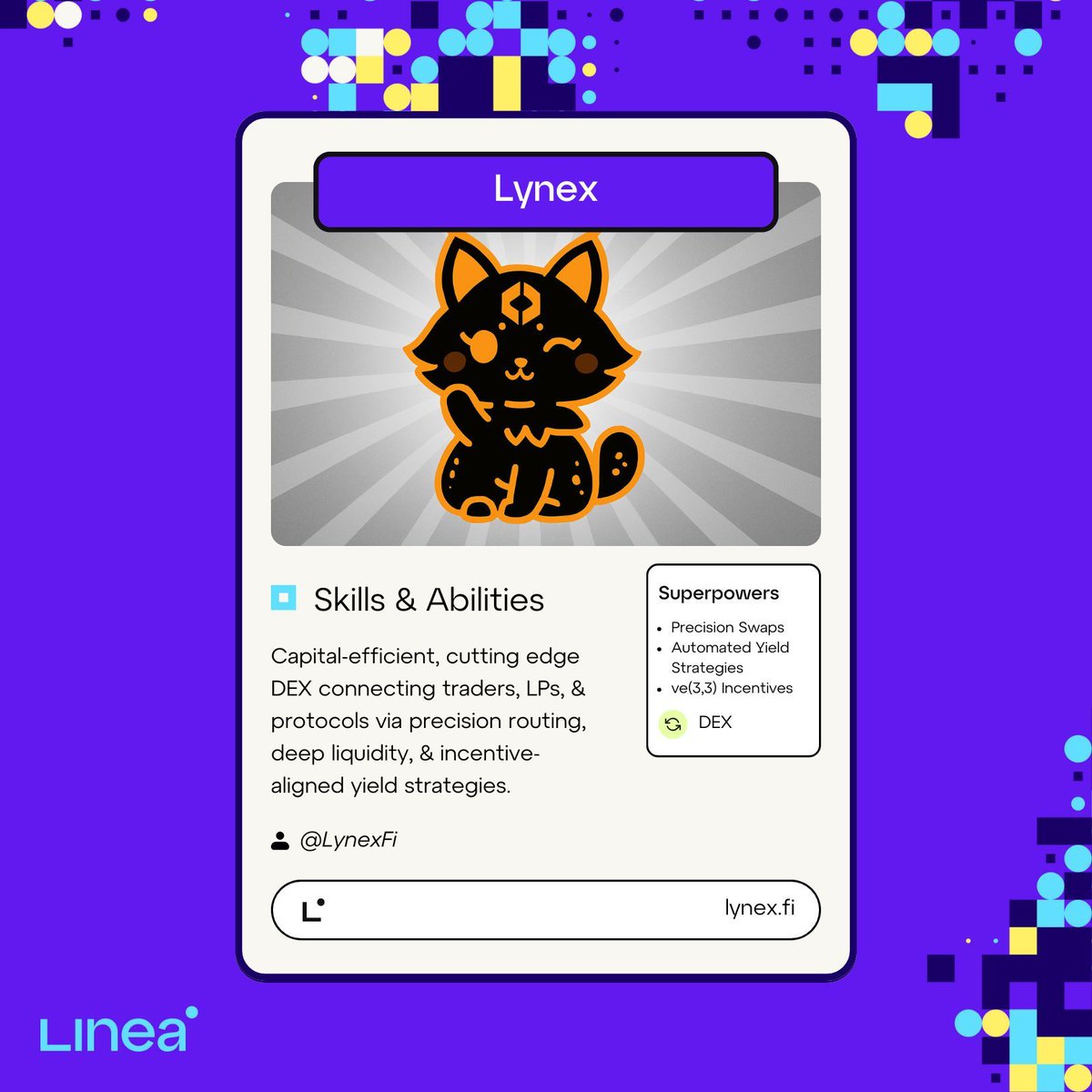 Linea.eth (@lineabuild) on Twitter photo Your everyday spending is now more rewarding! Get up to 10% back in tokens, memecoins, and NFTs when you spend with <a href="/MetaMask/">MetaMask.eth 🦊</a> Card, including 1% back in $LYNX from <a href="/LynexFi/">Lynex</a>!
Powered by <a href="/DapDapMeUp/">DapDap (🤜,🤛)</a>.
Get your 🦊💳 and start earning today!
linea.build/hub/events/coi… Your everyday spending is now more rewarding! Get up to 10% back in tokens, memecoins, and NFTs when you spend with <a href="/MetaMask/">MetaMask.eth 🦊</a> Card, including 1% back in $LYNX from <a href="/LynexFi/">Lynex</a>!
Powered by <a href="/DapDapMeUp/">DapDap (🤜,🤛)</a>.
Get your 🦊💳 and start earning today!
linea.build/hub/events/coi…