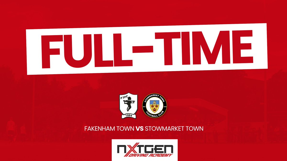 FULL-TIME: Fakenham Town 4-2 Stowmarket Town