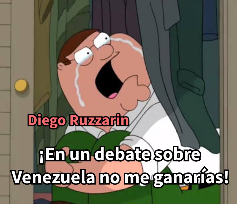 El <a href="/DiegoRuzzarin/">Diego Ruzzarin ☭</a> cuando le dicen que se rife un tiro: