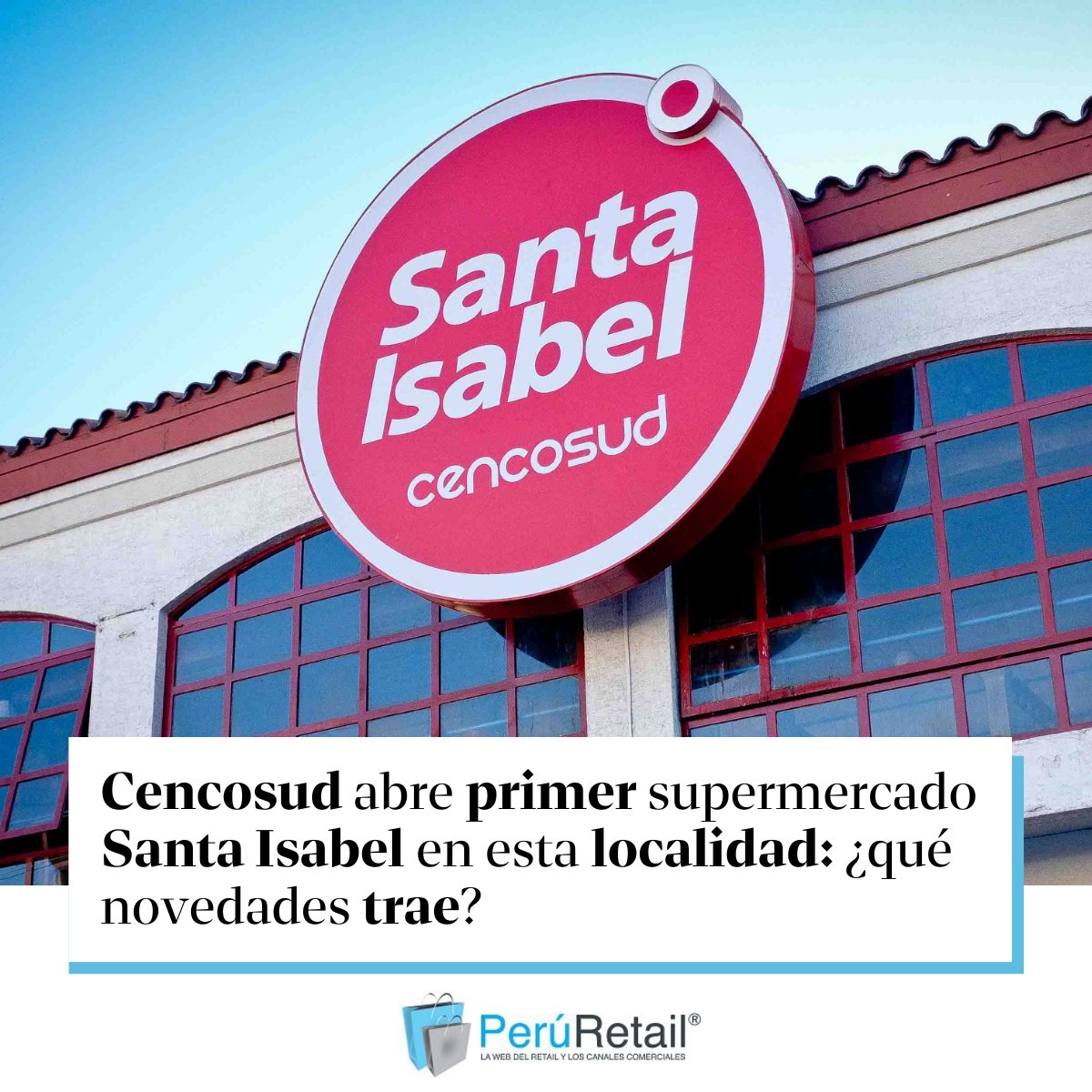 🔴🛒Cencosud concretó la apertura de una nueva sucursal de una de sus marcas más emblemáticas, en el marco de su plan de expansión para este año. Más detalles aquí. ►zurl.co/MAfKg 

#santaisabel #Cencosud #supermercados #retail