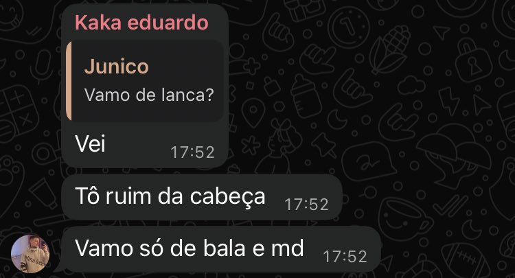 vamo só de md e bala