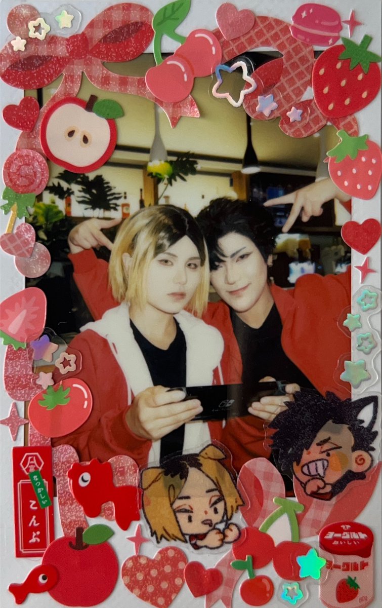 cocchiya's tweet photo. cosplay deco polaroids <33 https://t.co/j5xKPd2YZS