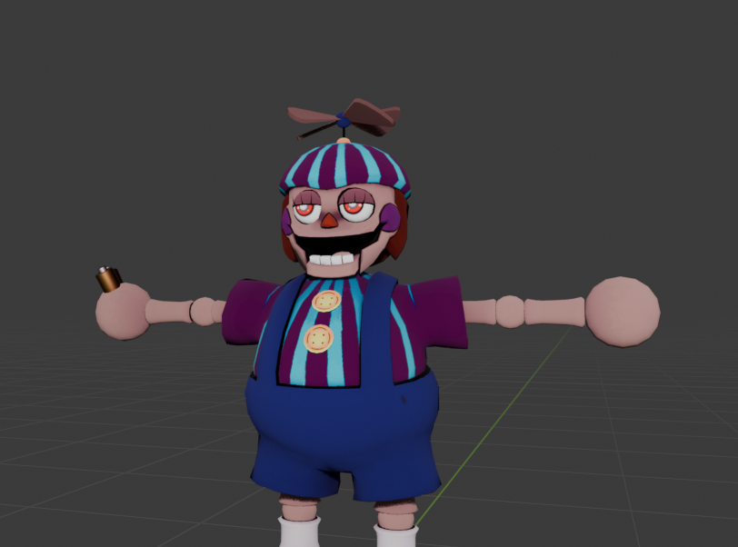 HD_JSNetwork's tweet image. Gave them noses, Dee Dee will have to be soon. 
#FNC #VRChat