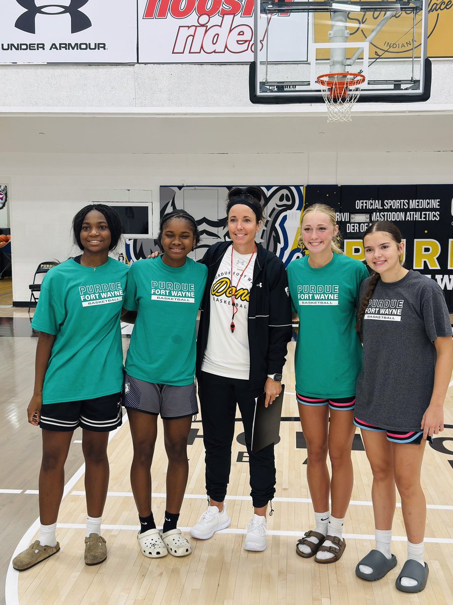 Olivia Gadson (@shehoops_liv) on Twitter photo Thank you <a href="/MastodonWBB/">Purdue Fort Wayne WBB</a> for this amazing camp experience! All the activities were fun and challenging. I loved it!
<a href="/CoachMarchesano/">Maria A. Marchesano</a> <a href="/Drivebball1/">West Michigan Drive Girls Basketball</a> Thank you <a href="/MastodonWBB/">Purdue Fort Wayne WBB</a> for this amazing camp experience! All the activities were fun and challenging. I loved it!
<a href="/CoachMarchesano/">Maria A. Marchesano</a> <a href="/Drivebball1/">West Michigan Drive Girls Basketball</a>