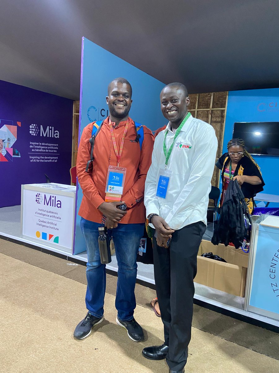 Gideon George (@gideongeorge) on Twitter photo Priceless moment with Professor <a href="/vukosi/">Vukosi Marivate ๐ฟ๐ฆ๐๐</a> Co-founder of Deep Learning Indaba. <a href="/DeepIndaba/">Deep Learning Indaba</a> has been a life changing experience for me actually.
#GratefulHeart #DLI2025 Priceless moment with Professor <a href="/vukosi/">Vukosi Marivate ๐ฟ๐ฆ๐๐</a> Co-founder of Deep Learning Indaba. <a href="/DeepIndaba/">Deep Learning Indaba</a> has been a life changing experience for me actually.
#GratefulHeart #DLI2025