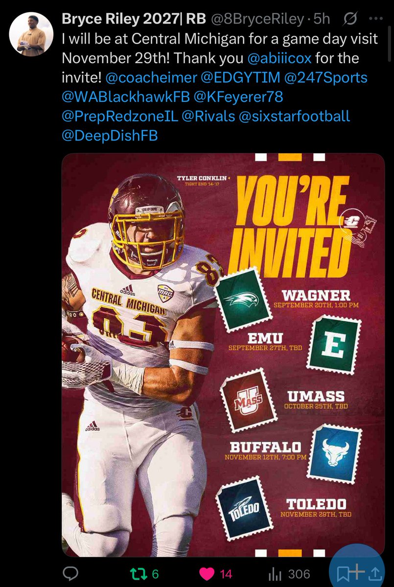 West Aurora Football tweet media