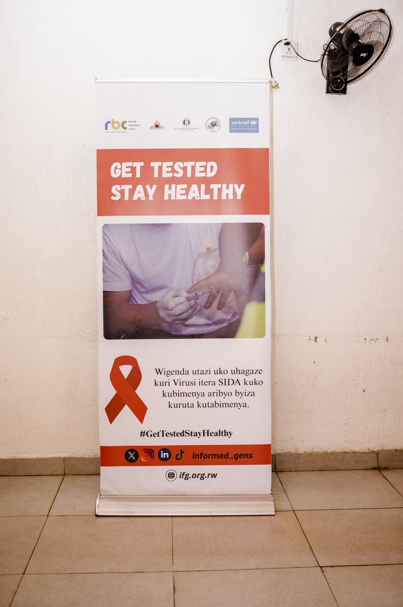 jackwibuka's tweet image. Ukuntu hari aba bumva ibyerekeye virusi itera #SIDA bitabareba nibyo birenze. 

Wigenda utazi uko uhaze kuri virusi itera sida kuko kubimenya nibyo byiza kuruta kutabimenya. #InformedGens 

@harerimana_tito @nsanzimanasabin