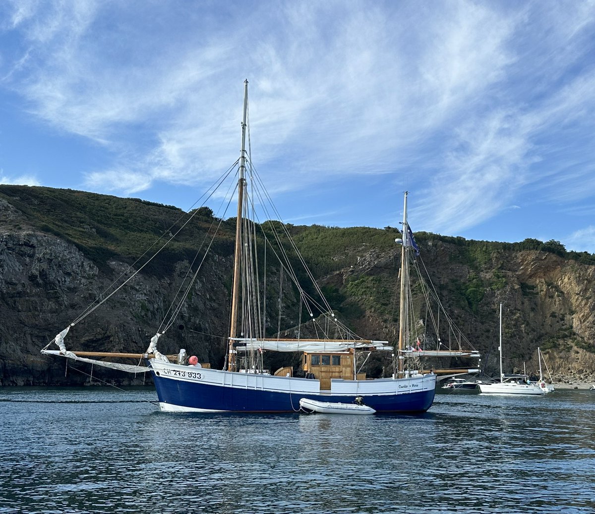 gnsymutterings's tweet image. #Sark 🇨🇶 a regular visitor to Dixart and Sark