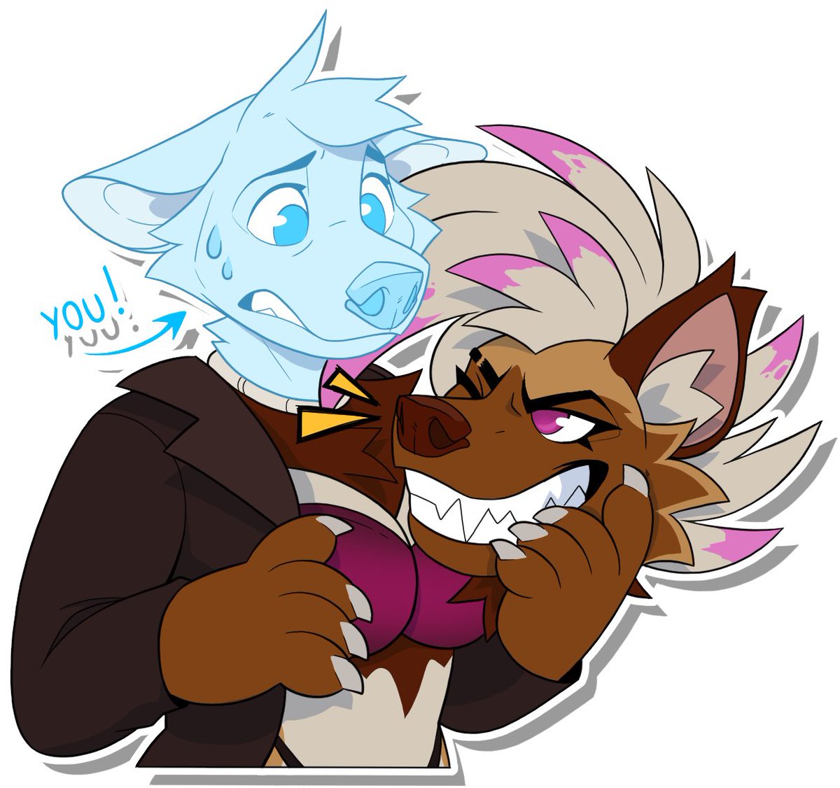 If and when I get a fursuit, going to make you twerps wear me~