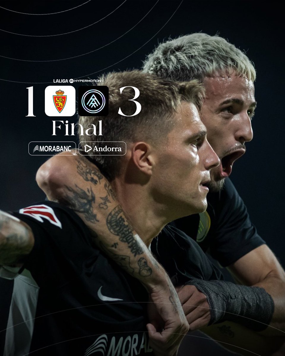 fcandorra's tweet image. ⏱️ 95’ | FINAAAAAL!

#RealZaragozaAndorra