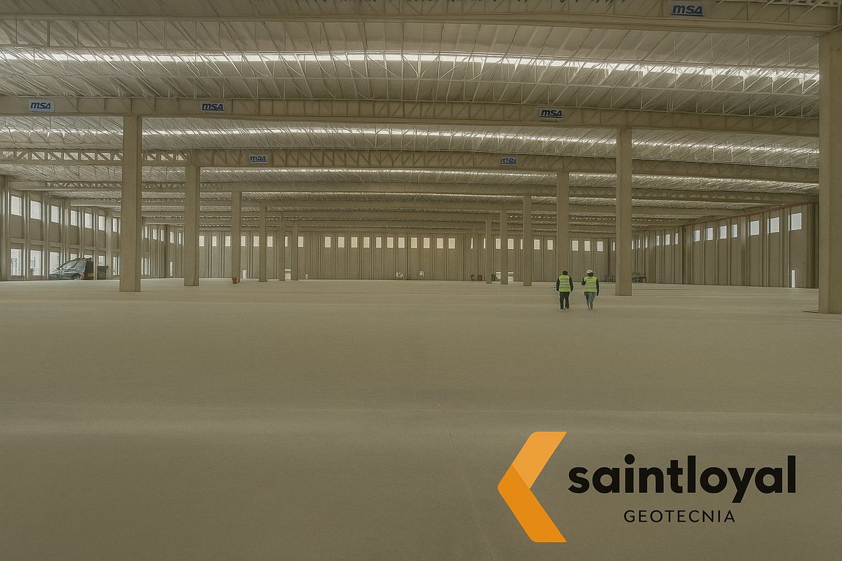 20 mil metros cuadrados de interiores y 2500 de exteriores con nuestros mejoramientos de suelo, sistemas de refuerzo de suelos (RSF), supervisión de calidad de compactación, y diseño de pavimentos. 

#Tijuana crece y nos ponemos a la altura.