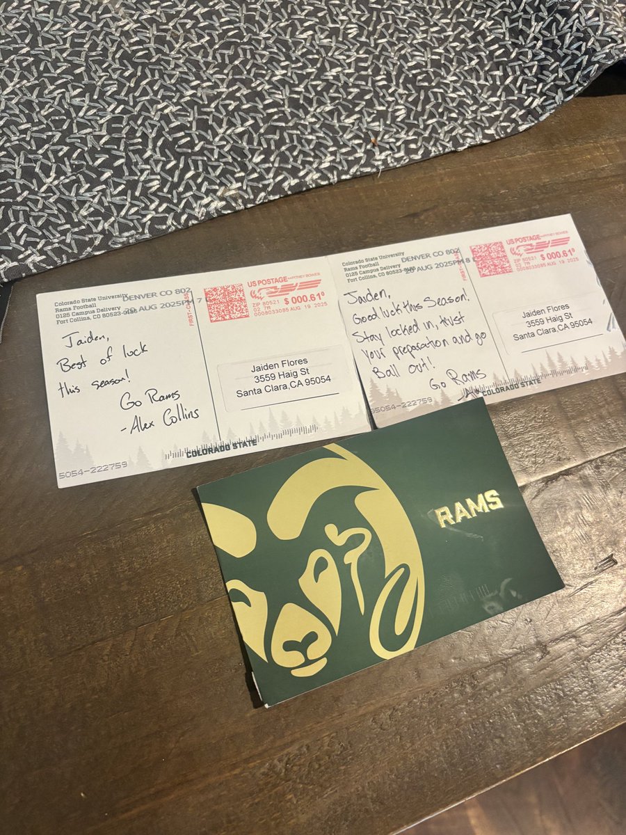 Thank you <a href="/CSUFootball/">Colorado State Football</a> for all the love!! <a href="/CoachJayNorvell/">Jay Norvell</a> <a href="/CoachFin_/">James Finley</a> <a href="/CoachMattMumme/">Matthew C Mumme</a> <a href="/Alex_Collins91/">Alex Collins</a> 
<a href="/BrandonHuffman/">Brandon Huffman</a> <a href="/CoachDantePerez/">Coach Dante</a> <a href="/Moore_better40/">Jonah Galoia-Moore</a>