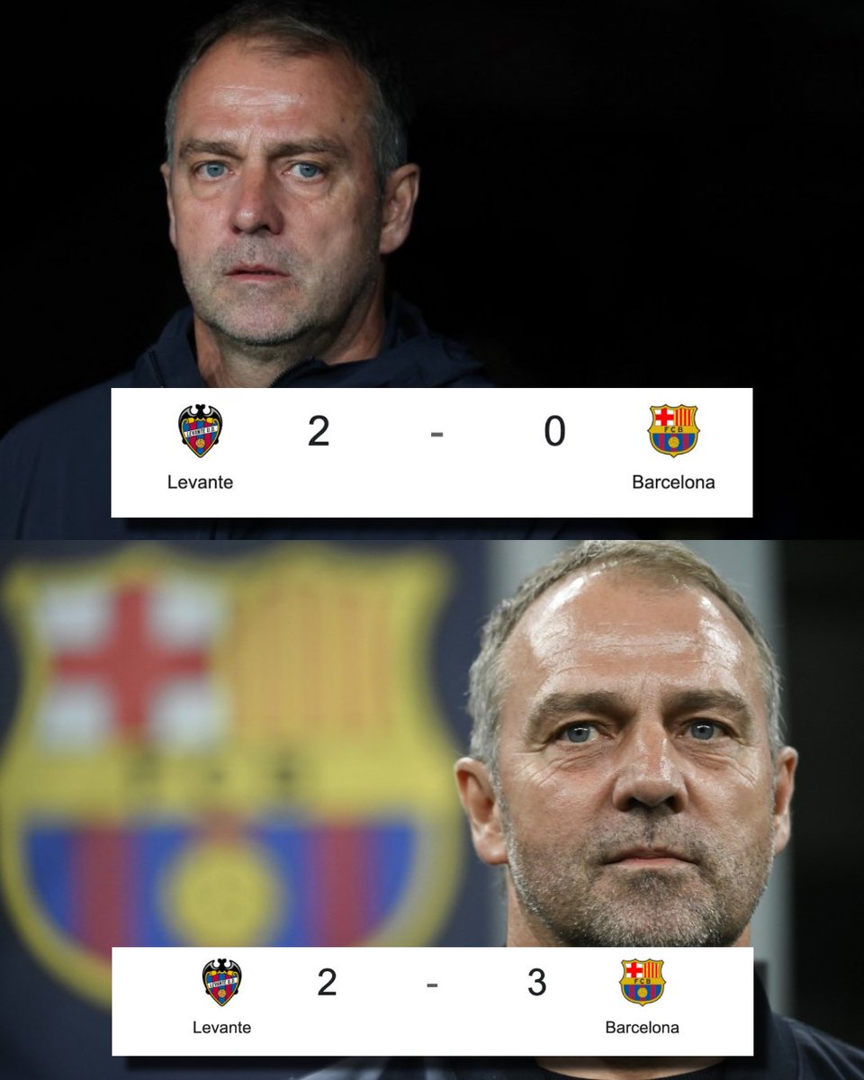 Disculpa si no te gustan las remontadas, pero así es EL FC BARCELONA DE HANSI FLICK.